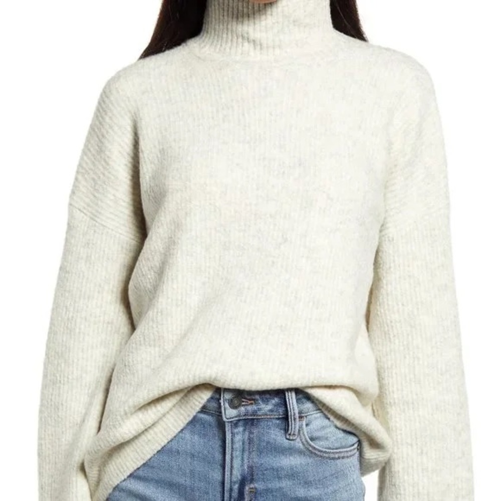 French Connection Flossy Mockneck jumper